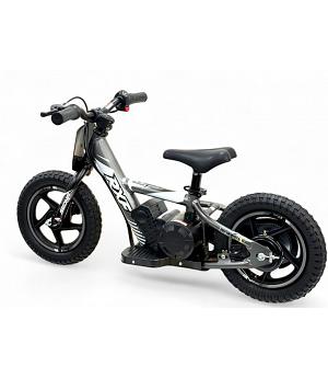 BICI INFANTIL ELECTRICA 24V SIN PEDALES, 12" 100W, GRIS   INDA1201-RO-4057